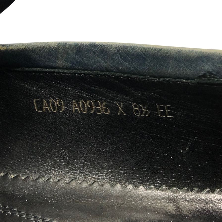 エルメネジルドゼニア クチュールライン コインローファー ダークブラウン グッドイヤー製法 メンズ 8.5EE Ermenegildo Zegna 約27.5cm【AFC5】