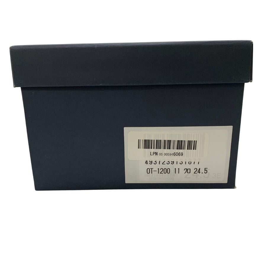 美品◆大塚製靴 レザーシューズ スリッポン ブラック メンズ サイズ24.5 OTー1200 OTSUKA【AFD4】