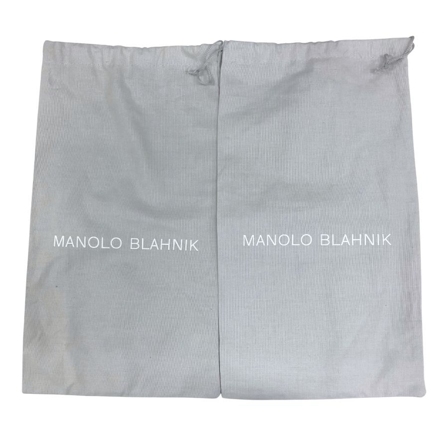 マノロ ブラニク チャッカブーツ スエード サイズ8 メンズ ブラック MANOLO BLAHNIK 約25.0cm【AFC1】
