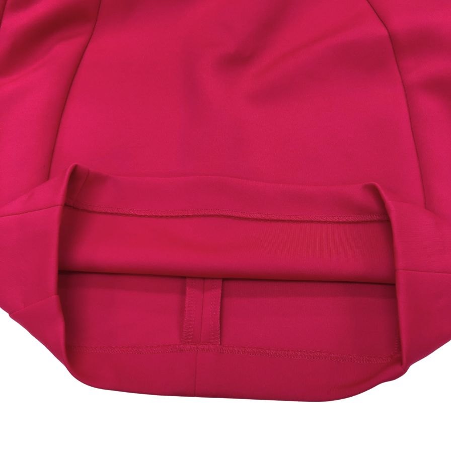 極美品◆カルバンクライン チェーン付き ノースリーブ ドレス ピンク サイズ4 レディース タイトシルエット ワンピース CalvinKlein 【AFB8】