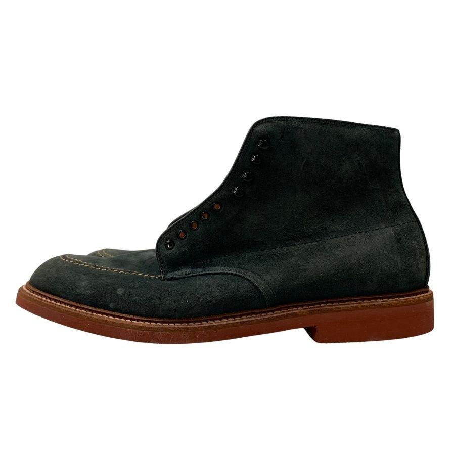 オールデン レフォット別注 インディブーツ スエード 40528H ネイビー US11D メンズ 革靴 ALDEN LEFFOT ブーツ 約29.0cm【LA】【中古】