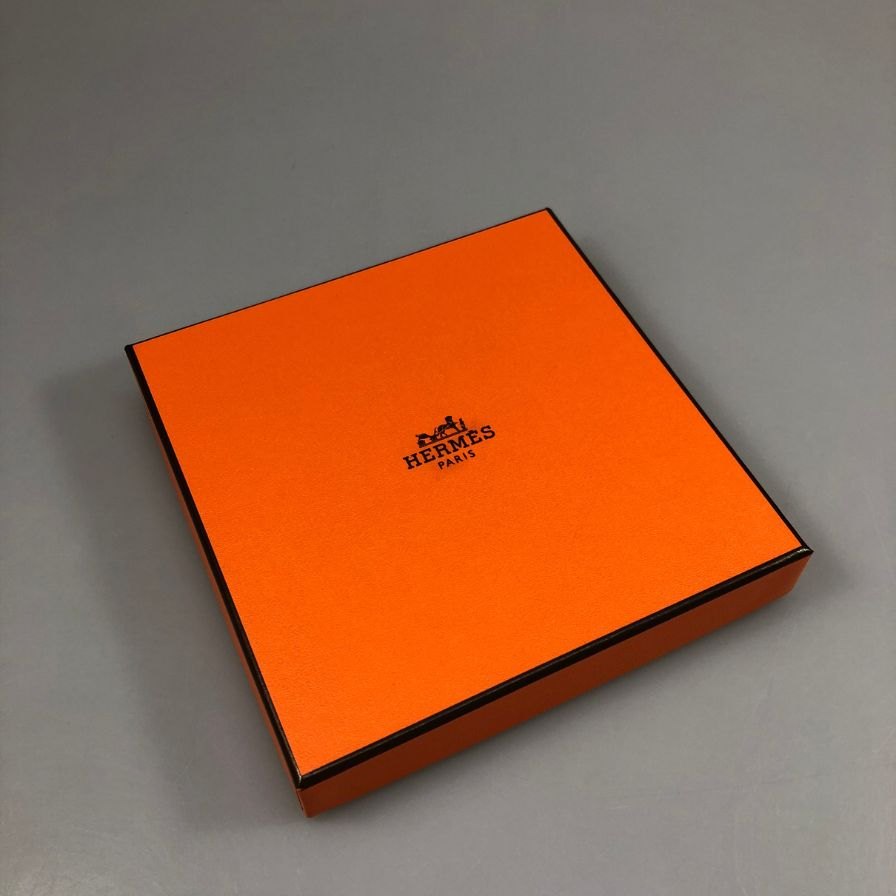 エルメス ハンカチ コットン100% ブルー系 レディース HERMES【AFI18-3】【中古】