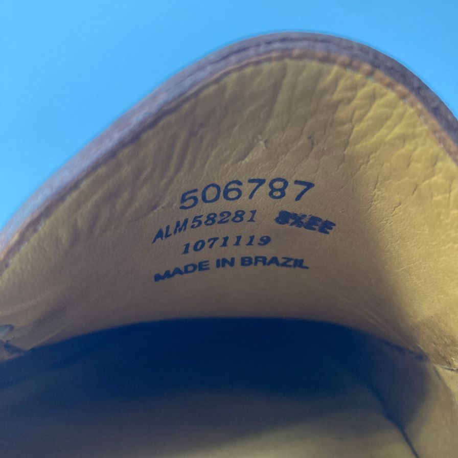 ポロ ラルフローレン 506787 タッセルローファー メンズサイズ8E ブラウン POLO RALPH LAUREN 約26.0cm【AFC41-2】