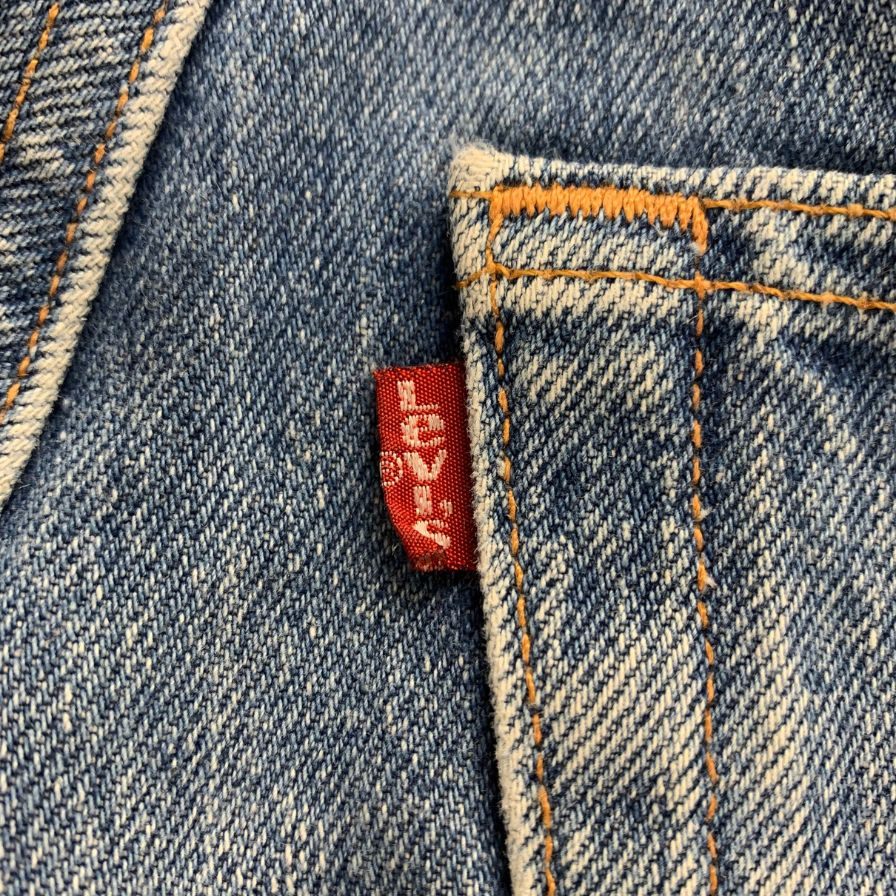 リーバイス デニム 501 90年代 USA製 ボタン裏653 インディゴ メンズ サイズ W32 L34 LEVI’S 【AFB4】