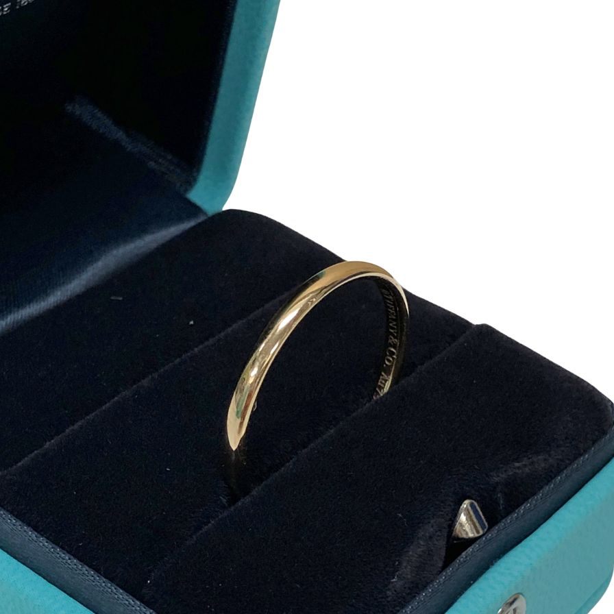 ティファニー リング クラシックバンド Au750 19号 TIFFANY&Co.