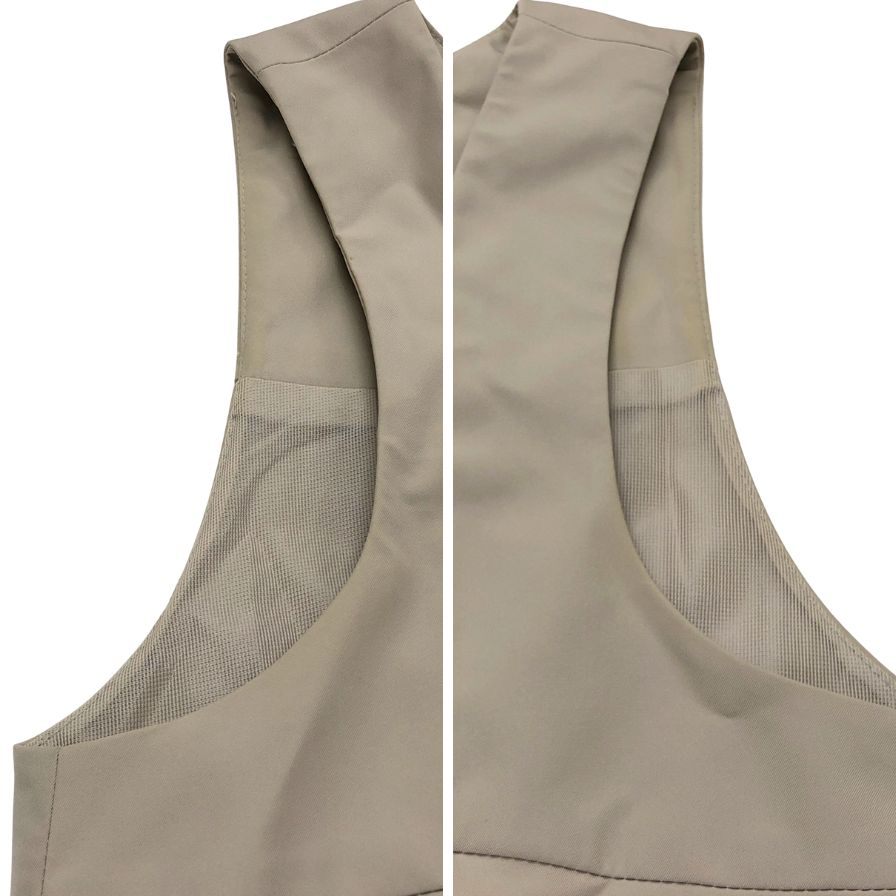 美品◆フォクシー ニューヨーク ノースリーブ 膝丈ワンピース アイボリー 40サイズ 28694-NAOFF409P FOXEY NEWYORK 【AFB24】