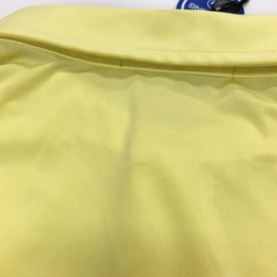 新品同様◆アールエルエックス ラルフローレン ポロシャツ 半袖 メンズ イエロー系 サイズXL RLX RALPH LAUREN 【AFB43】
