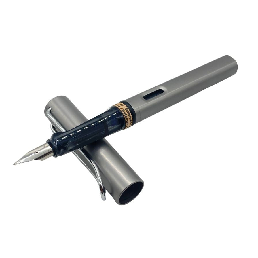 ラミー 万年筆 サファリ シルバー Fニブ LAMY【AFI9】