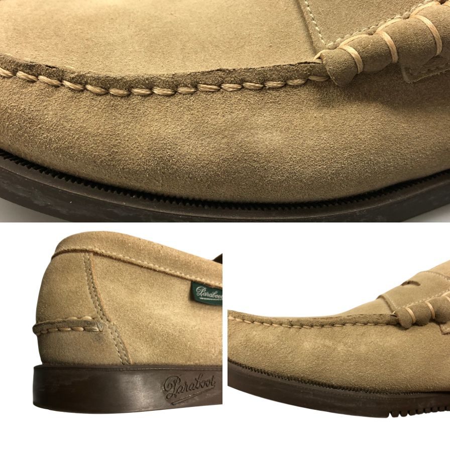 パラブーツ ローファー コロー スエード メンズ サイズ7.5 Paraboot 約26.0cm【AFD3】