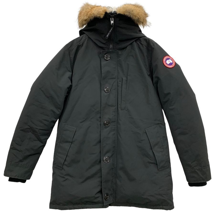 美品◆カナダグース ダウンジャケット ジャスパー 3438JM サイズXL メンズ ブラック CANADAGOOSE 【AFA23】