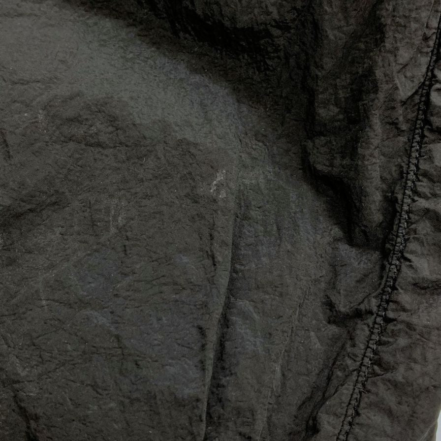 ストーンアイランド サイドロゴ ナイロン トレーニングパンツ 811530919 メンズ サイズ30 ブラック STONE ISLAND 【AFB6】