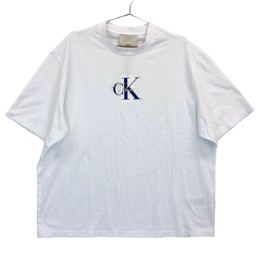 新品同様◆カルバンクライン Tシャツ カルバンクライン原宿 限定 カプセルコレクション ホワイト サイズL メンズ Calvin Klein 【AFB14】