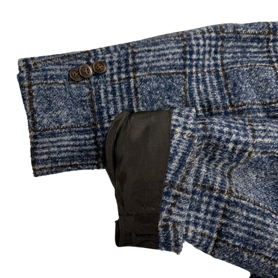中古◆エルビーエム 1911 メンズ 2B ダンディジャケット リミテッド エディション アクリル&ウール混 サイズ48 ブルー系 L.B.M. 1911 【AFB4】