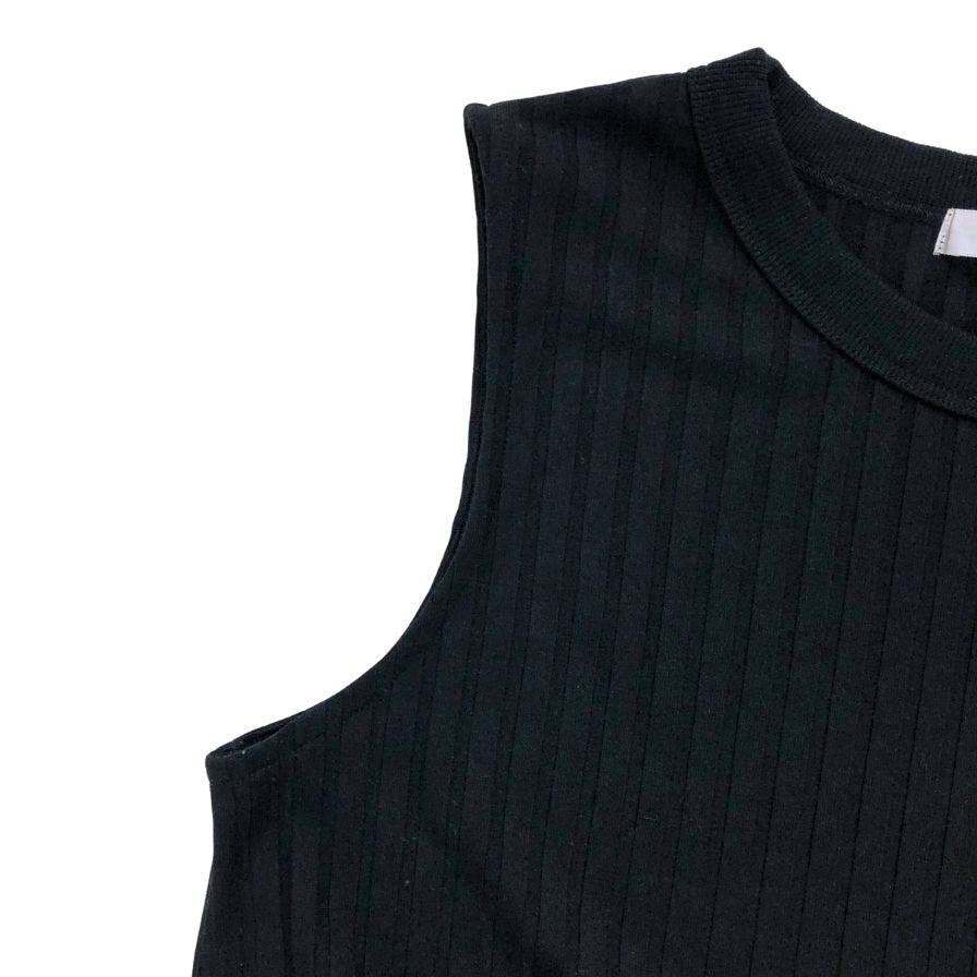 中古◆マウジー オールインワン ブラック Fサイズ ノースリーブ レディース MOUSSY 【AFB2】