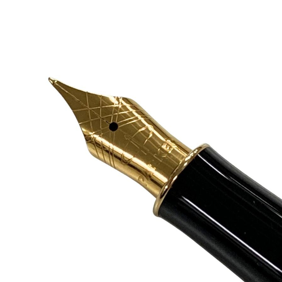 パーカー 万年筆 ソネット 細字 ペン先 18K 750 オリジナル M ブラック ゴールド GT PARKER SONNET【AFI18】