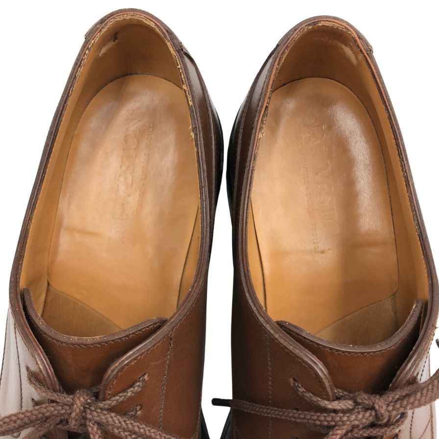 ジェイエムウエストン レザーシューズ ゴルフ 641 ネイビー サイズ6E メンズ J.M.WESTON ビジネスシューズ 約25.5cm【LA】【中古】