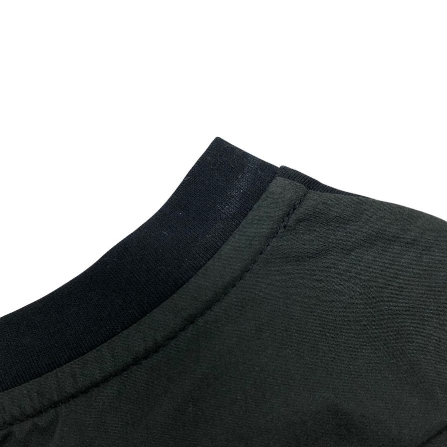 新品同様◆ヘルノ Tシャツ 切替し ナイロン ブラック レディース サイズ40 HERNO 【AFB25】