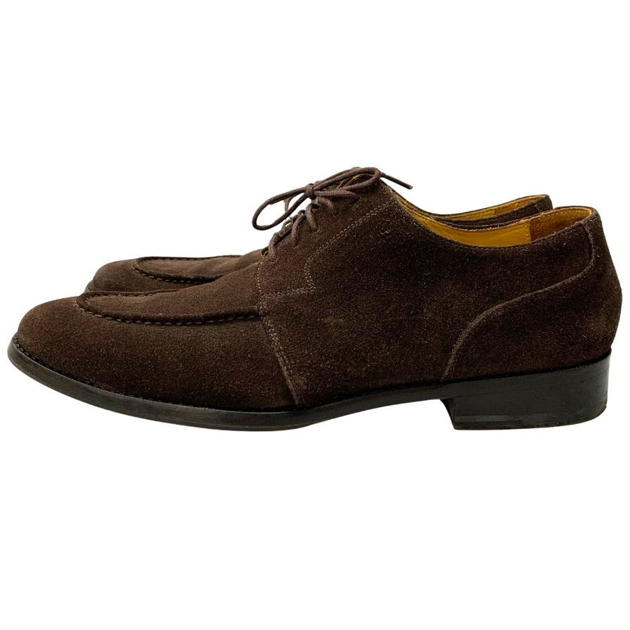 コールハーン レザーシューズ Uチップ 外羽根 スエード メンズ ブラウン サイズ10 COLE HAAN 約28.0cm【AFC46】