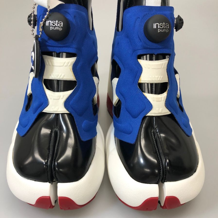 メゾンマルジェラ リーボック スニーカー Tabi Instapump Fury Hi S34WU0023 ブルー系 レディース サイズ35 Maison Margiela Reebok 約21.5cm【AFD9-2】