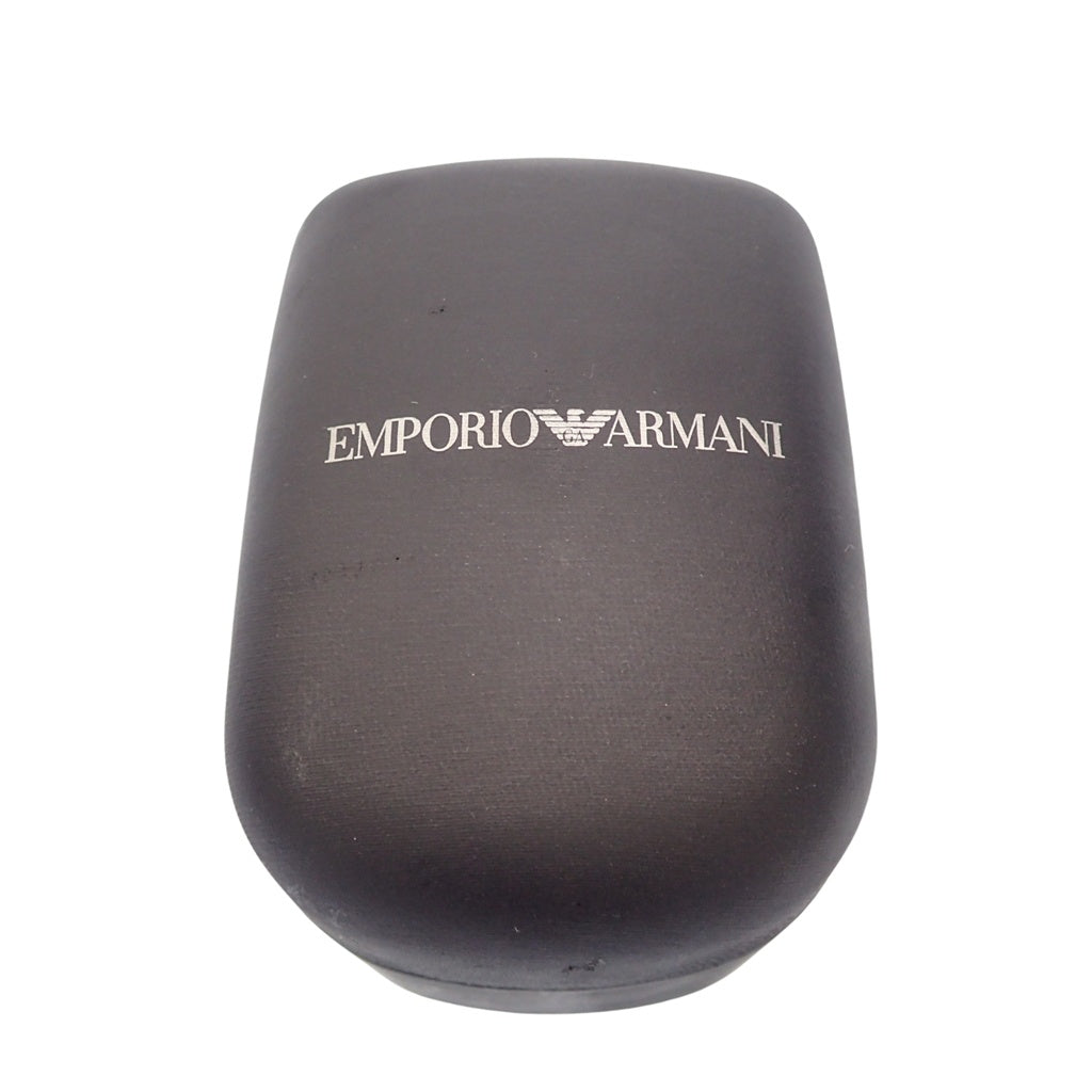 中古◆エンポリオ アルマーニ 腕時計 AR-0392 ブラック系文字盤 革ベルト クオーツ EMPORIO ARMANI【AFI18】