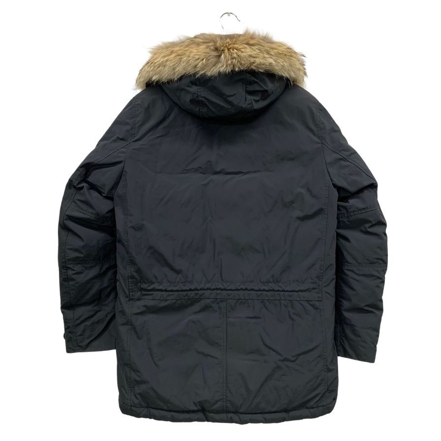 美品◆ストーンアイランド ダウンジャケット マイクロレプス ファーダウン ブラック サイズM Stone Island 【AFA7】