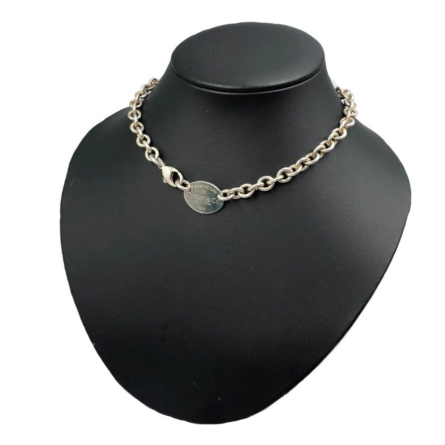 ティファニー ネックレス リターントゥ SV925 シルバー ユニセックス Tiffany&Co.【AFI12】