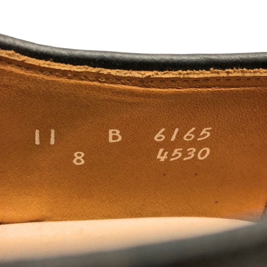 アレンエドモンズ レザーシューズ 6165 Strand パンチドキャップ バーガンディ メンズ サイズ11 Allen Edmonds 約29.0cm【AFD8】