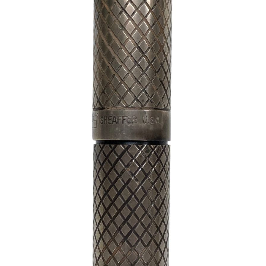 シェーファー 万年筆 スターリングシルバー ペン先14K シルバー SHEAFFER【AFB54】
