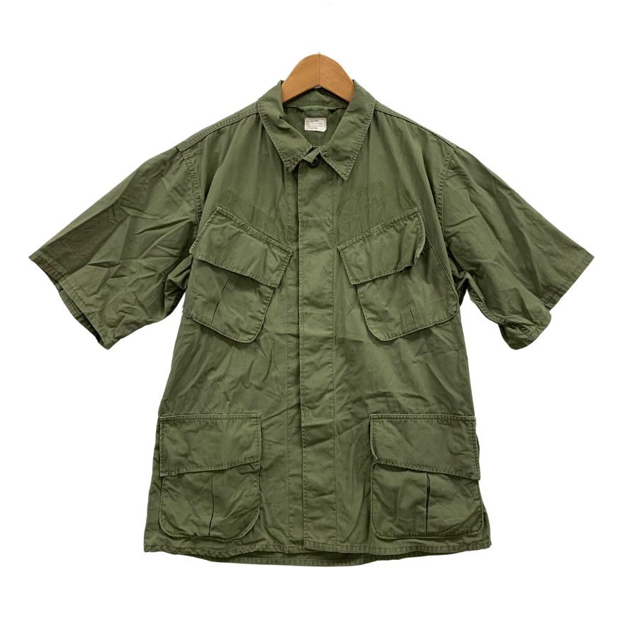 中古◇アメリカ軍 ジャングルファティーグ 半袖 60年代後期