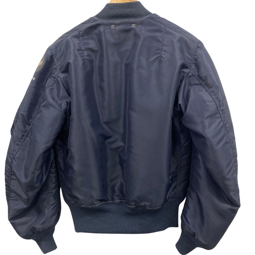 美品◆バズリクソンズ フライトジャケット MA-1 BR14942 B-15C MOD メンズ サイズ38 ネイビー BUZZ RICKSON'S メンズ【AFA2】