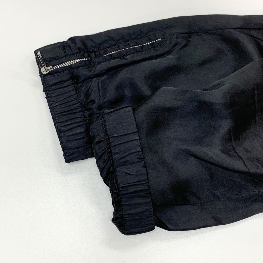 リックオウエンス キュプラ サルエル パンツ RP02A7318-O サイズ38 ブラック レディース Rick Owens 【AFB1】