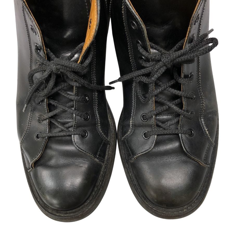 トリッカーズ モンキーブーツ M6077 レザー サイズUK7.5 メンズ ブラック Tricker’s 約26.0cm【AFD15】