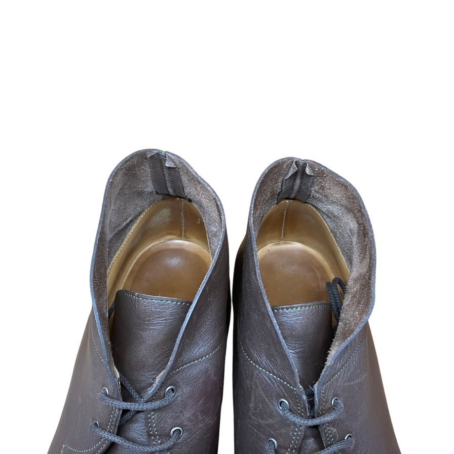 ジョンロブ チャッカブーツ ロムゼイ2 8000ラスト サイズ7E ブラウン メンズ ROMSEY JOHNLOBB 約26.0cm【LA】【中古】