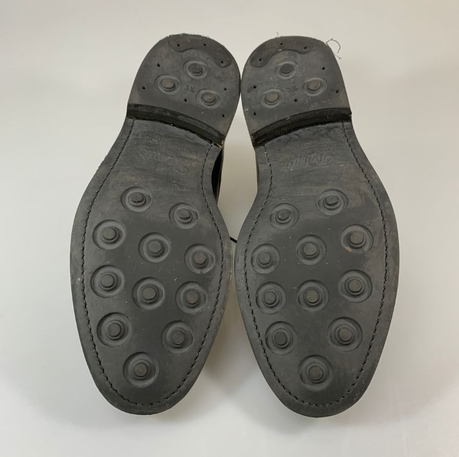 ジョセフチーニー ケンゴン2 カーフ ストレートチップ ブラック サイズUK7.5 メンズ Joseph Cheaney 約26.0cm【YB1】