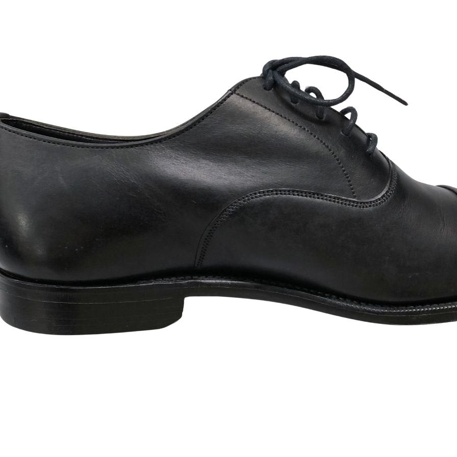 グレンソン レザーシューズ パンチドキャップトゥ ブラック メンズ サイズ5.5E GRENSON ビジネスシューズ 約24.0cm【LA】【中古】