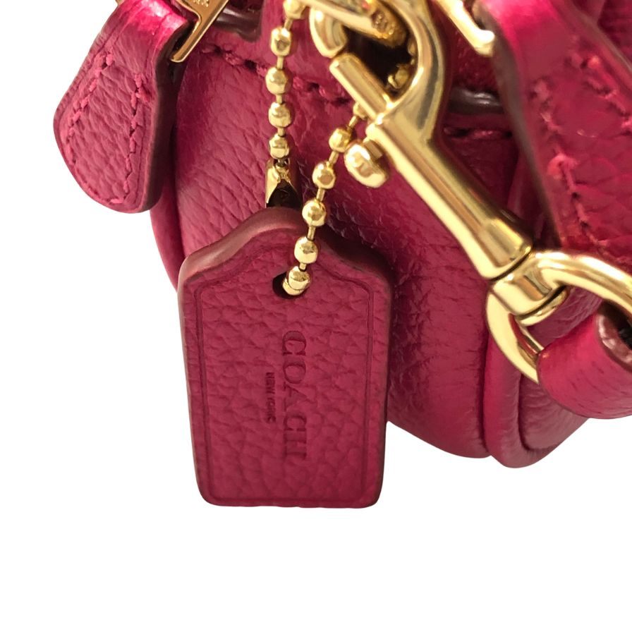 コーチ ショルダーバッグ ミニ カメラバッグ ピンク レディース COACH【AFE5】