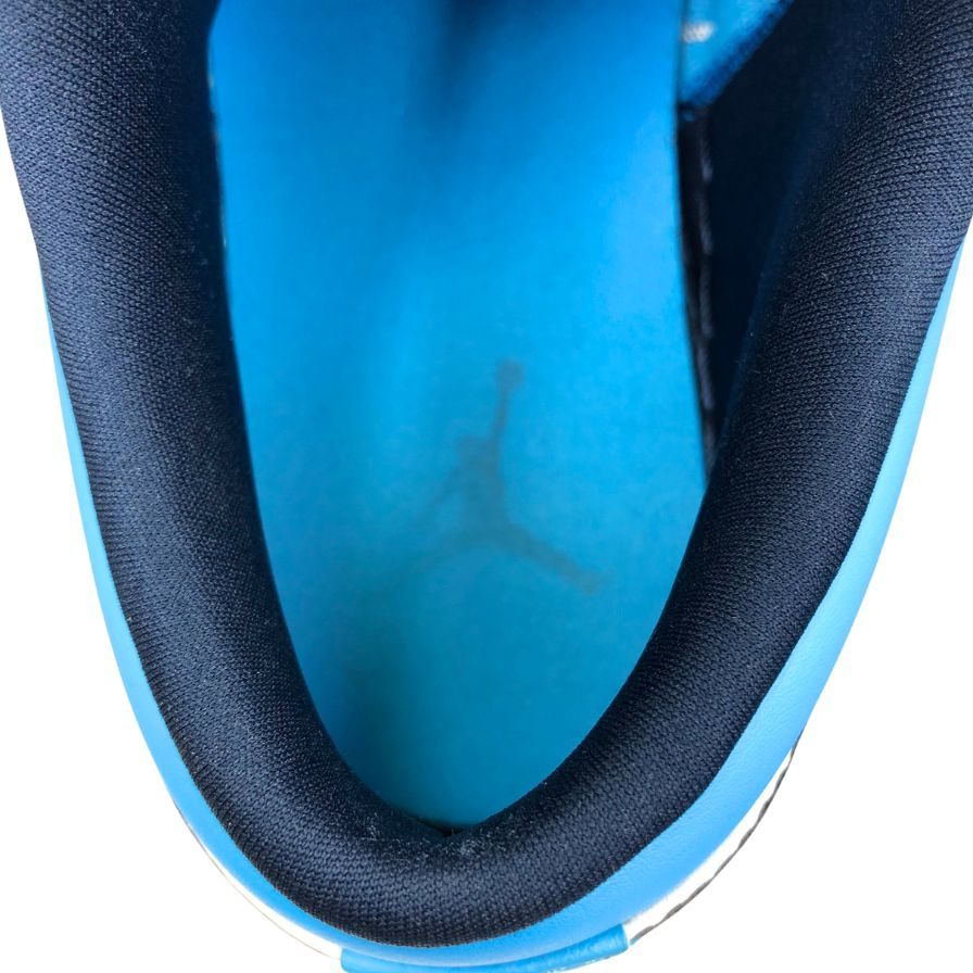 ナイキ ローカットスニーカー エアジョーダン ワン ロー ブルー メンズ サイズ28cm 553558-144 Nike Air Jordan 1 Low 約28.0cm【AFC46】