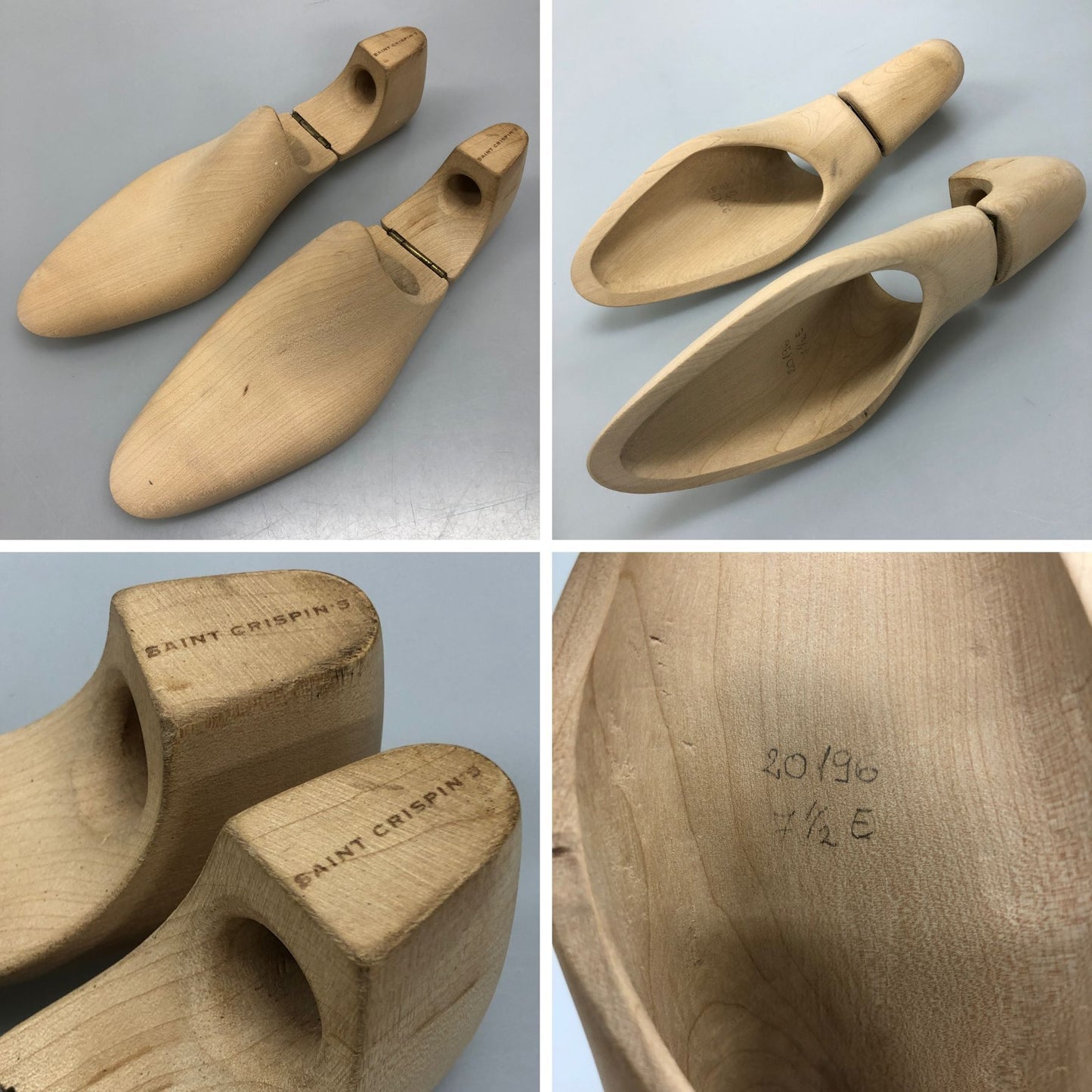 サンクリスピン AZALEA レザーシューズ Uチップ カーフ メンズ ブラウン サイズUK7.5 Saint Crispin's ビジネスシューズ 約26.0cm【LA】【中古】