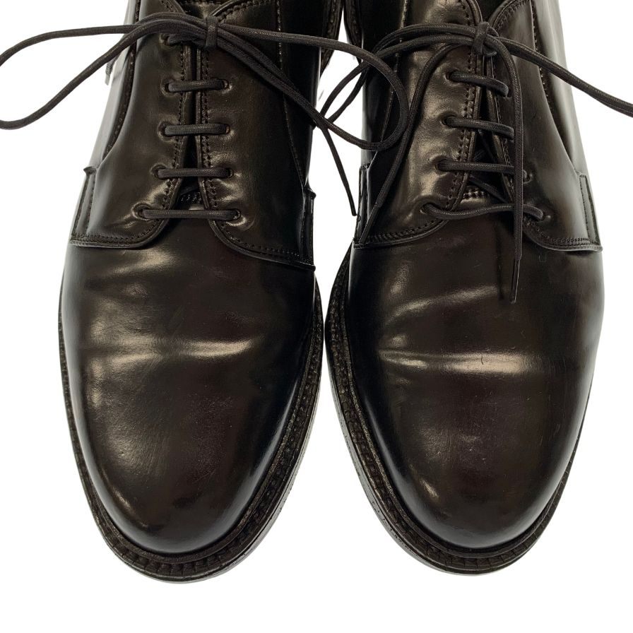 中古◆アレンエドモンズ レザーシューズ 9501 プレーントゥ コードバン ブラック メンズ サイズ7.5D Allen Edmonds【AFC30】
