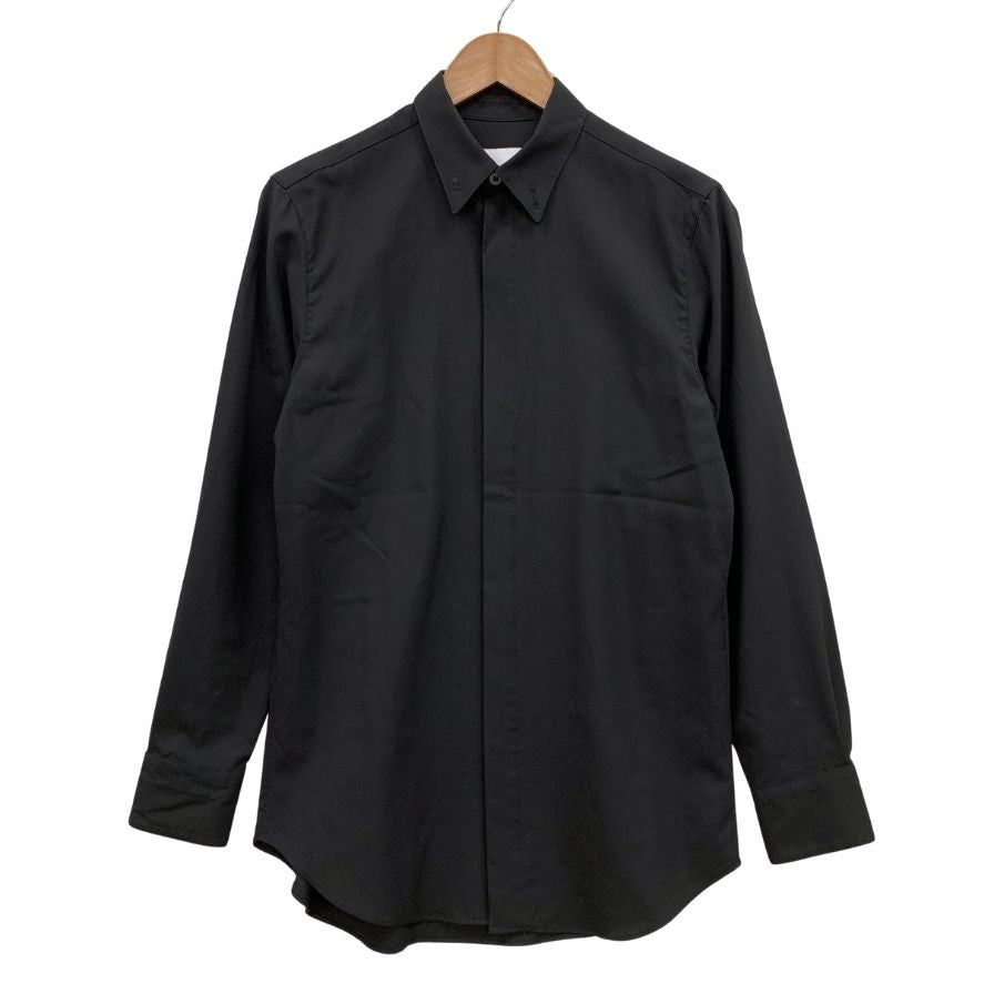 美品◆オーバーコート 長袖シャツ ブラック メンズ サイズ00 OVERCOAT 【AFB51】