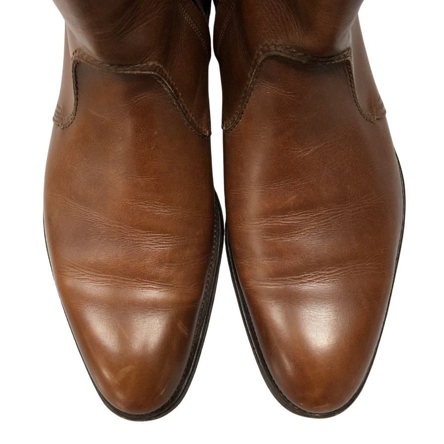 ジョンロブ ダブルバックルブーツ ウーバン サイズ8D ブラウン メンズ WOBURN JOHN LOBB 約27.0cm【LA】【中古】