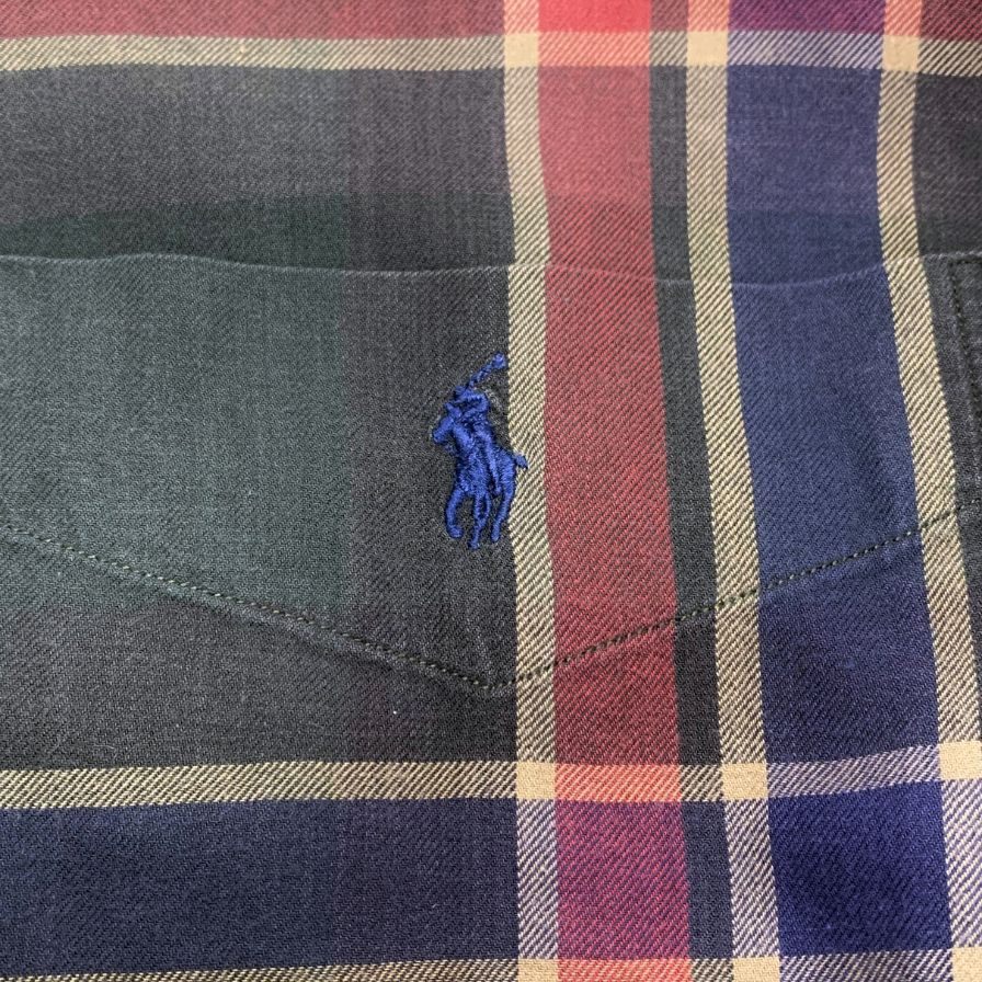 ラルフローレン チェックシャツ チェック柄 メンズ サイズS Ralph Lauren【LA】