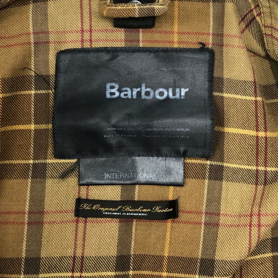 バブアー オイルド ジャケット A505 インターナショナル ブラウン メンズ サイズC38 00s Barbour VINTAGE INTERNATIONAL【LA】