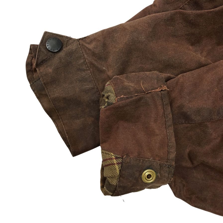 バブアー オイルド ジャケット A505 インターナショナル ブラウン メンズ サイズC38 00s Barbour VINTAGE INTERNATIONAL【LA】