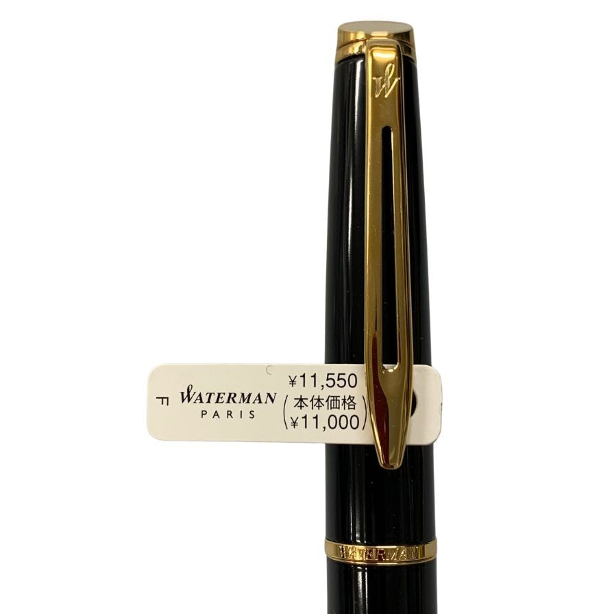 ウォーターマン 万年筆 メトロポリタン エッセンシャル ブラック×ゴールド Fニブ WATERMAN【AFB53】