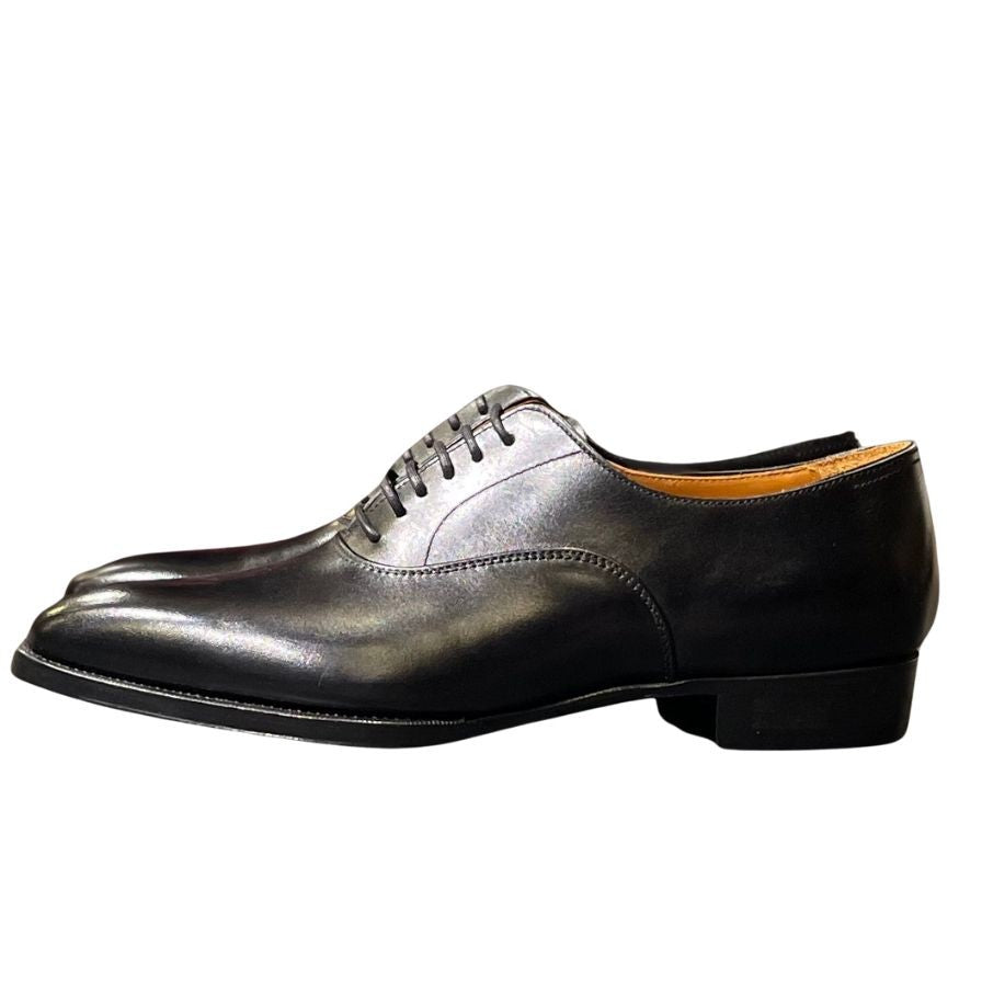 オリエンタルシューメーカー レザーシューズ プレーントゥ ST6004 ブラック サイズ メンズUK5.5 Oriental shoemaker 約23.5cm【LA】【中古】