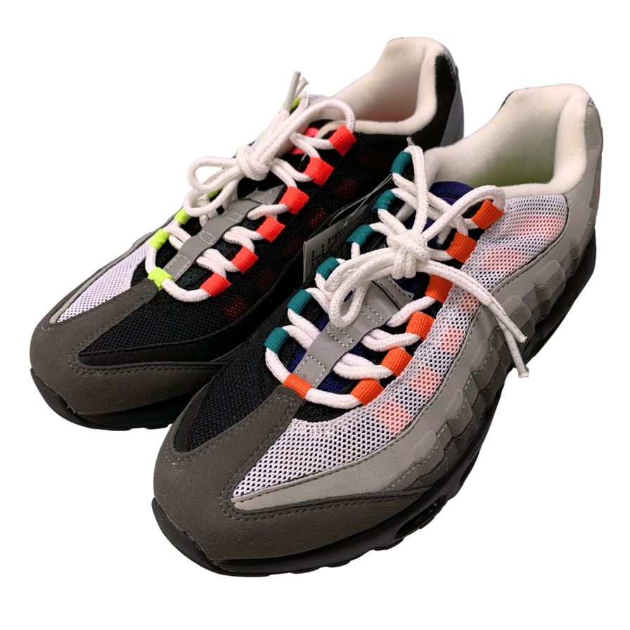 ナイキ スニーカー エアマックス 95 グリーディー メンズ サイズ28㎝ グレー NIKE Air Max 95 OG QS Greedy 約28.0cm【AFC33】