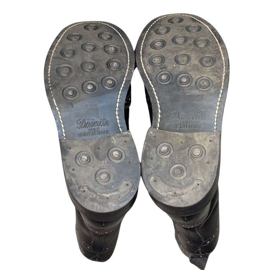 トリッカーズ カントリーブーツ S63419 ストウ ブラック メンズ サイズUK9.5 Tricker’s ブーツ 約28.0cm【LA】【中古】