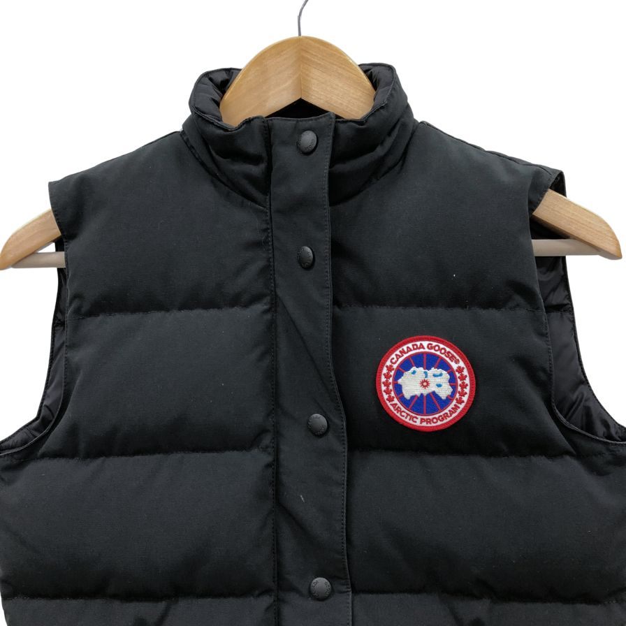 美品◆カナダグース ダウンベスト 2832L ブラック サイズS メンズ CANADA GOOSE 【AFB42】