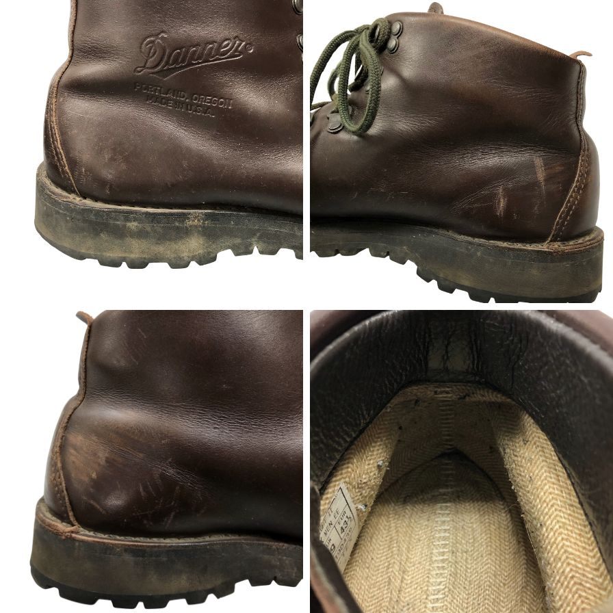 ダナー マウンテンライト2 30800X メンズ サイズ9.5 ブラウン DANNER DJ MTN LIGHT II 約27.5cm【AFC42】